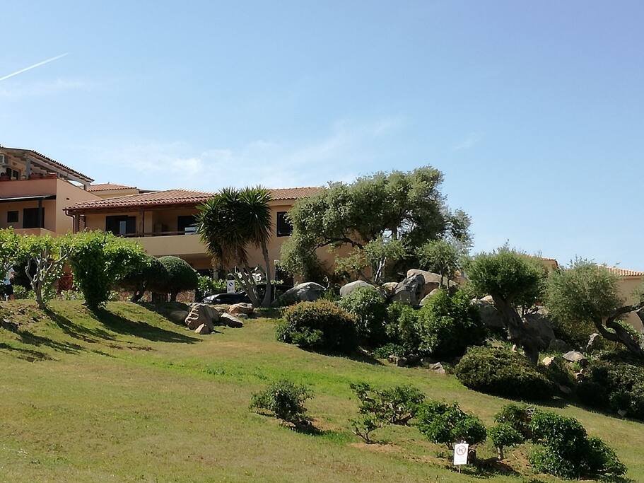 L'appartamento visto dal lato mare
