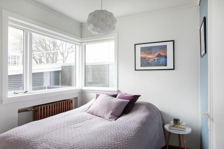 第二间卧室有一张超级舒适的标准双人床。 