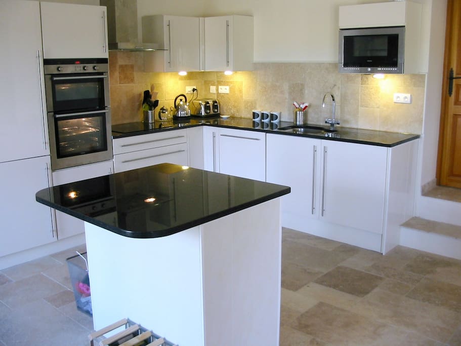 The luxury kitchen