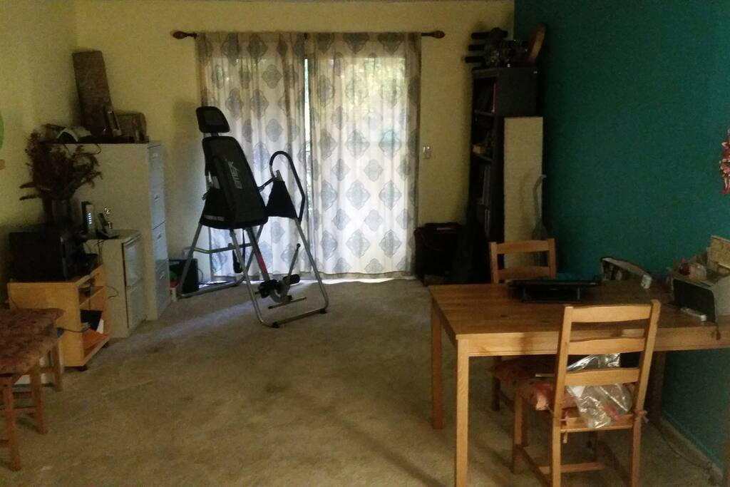 Open dining room.
