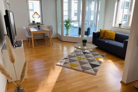 Helle und gemütliche 1-Zimmer-Wohnung mit Netflix