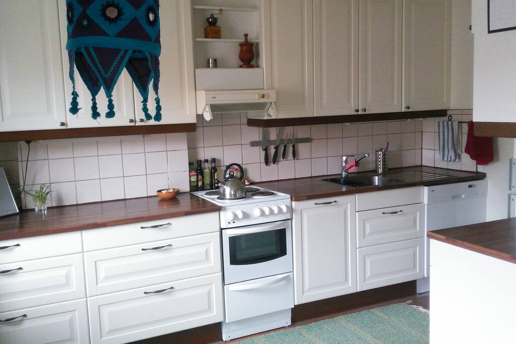 Kitchen from the living room