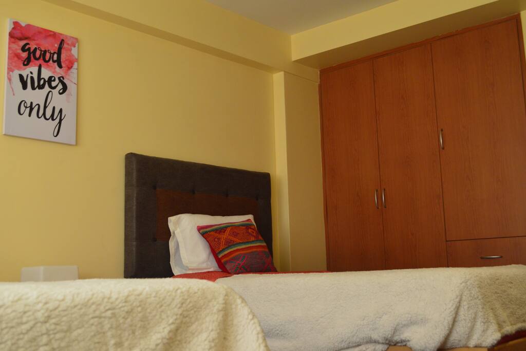 Full closet for your belongings