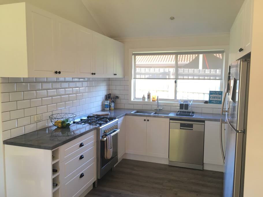 Newly renovated kitchen