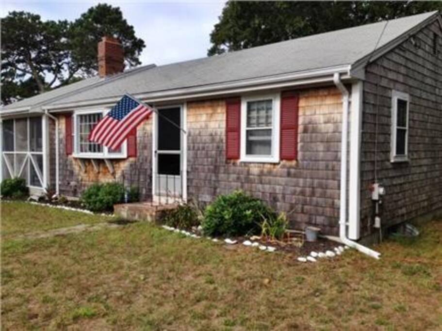 Front of the house