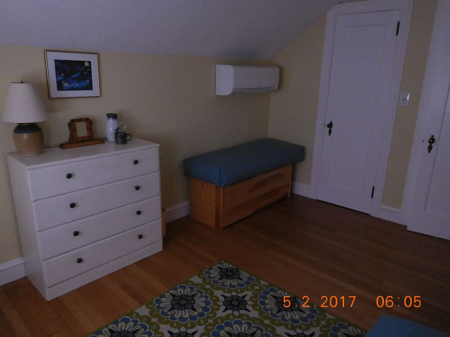 Drawers and closet space