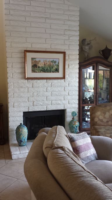 Living room.