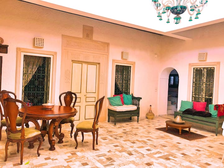 Maison Traditionnelle En Bord De Mer Avec Jacuzzi - Hammamet