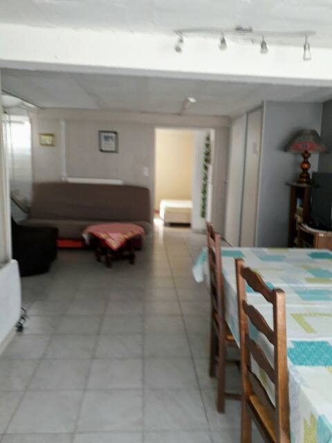 spacious accommodation is 45 m2