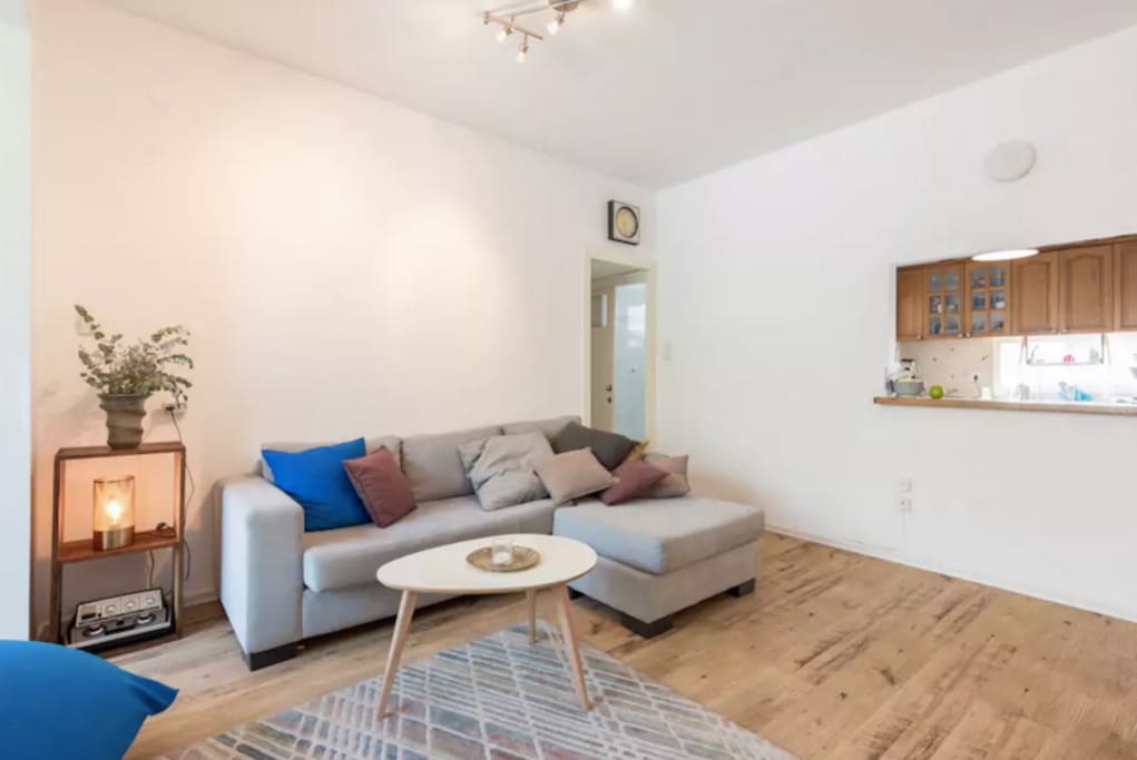 Living Room + Open Kitchen window
