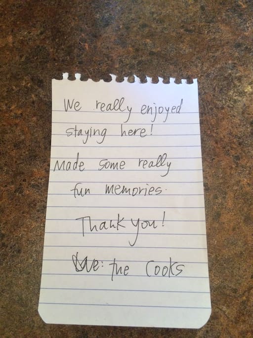 A fun guest review!