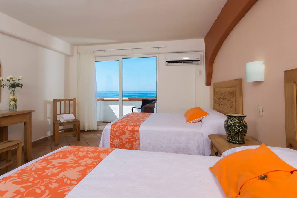 Habitación con vista al mar