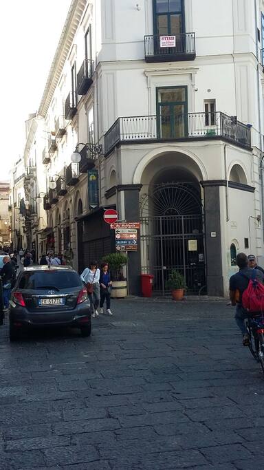 Ingresso del palazzo