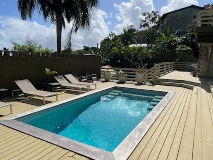 Snowflakes Treehouse 2 St Thomas Guesthouses for Rent in Northside