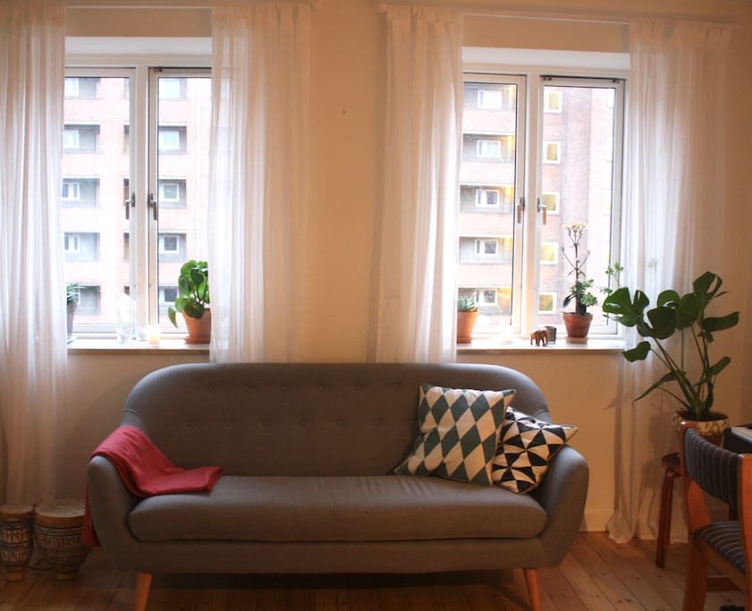 Couch in the livingroom