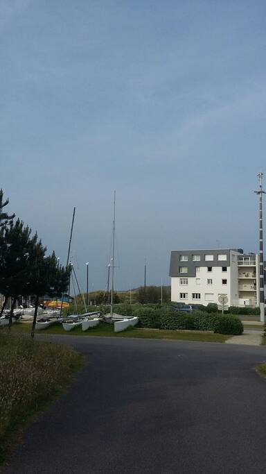 Club voile rdc de la residence