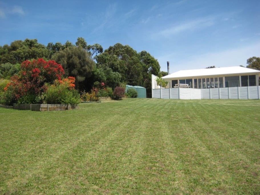 manicured gardens