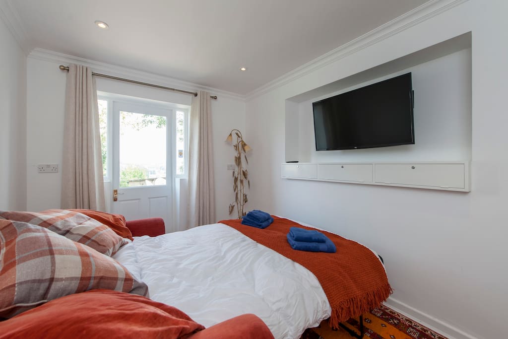 The bedroom area..