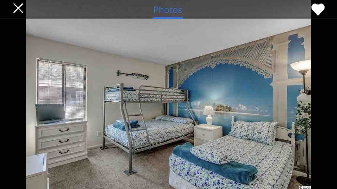 Kinderen zullen genieten van de stapelbedkamer boven voor 4 personen
