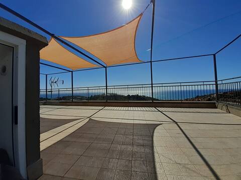Riviera Apartment with panoramic view on the Med