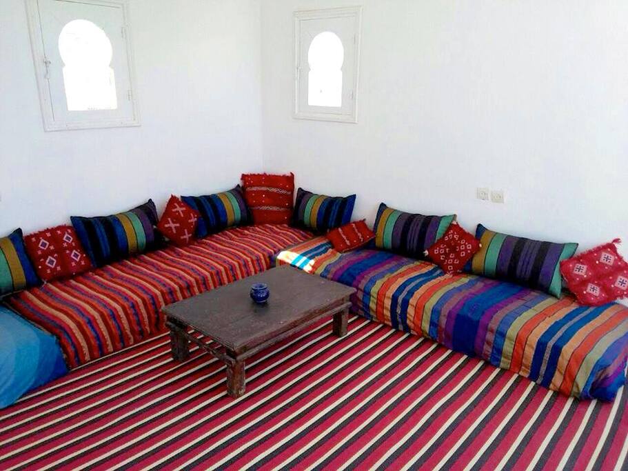 roof terrace chill area