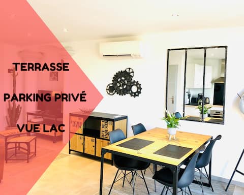 #6  Cozy quiet apartment + Terrace + Parking