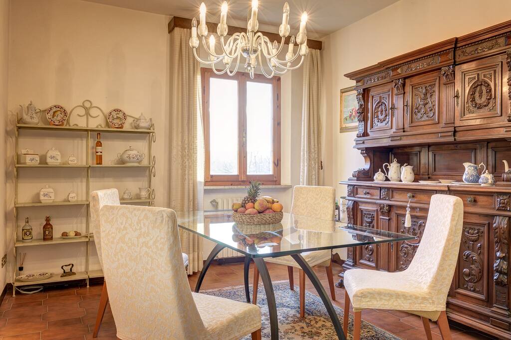 Kitchen and living room