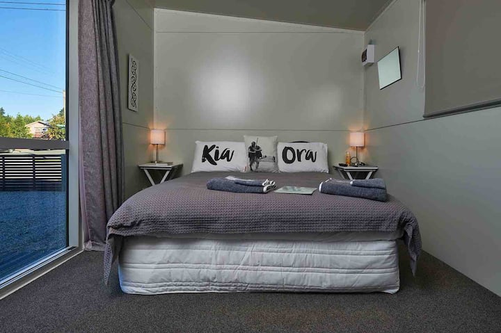 A comfortable bed is always a must after a day exploring Wanaka.