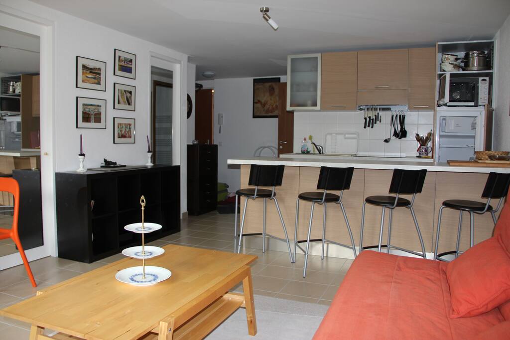 Soggiorno con cucina