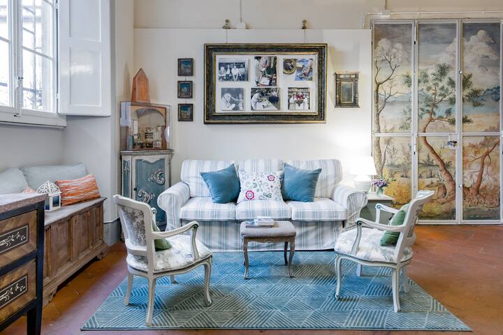 The Twins Boboli House, lussuoso loft ricco d’arte nel centro storico fiorentino