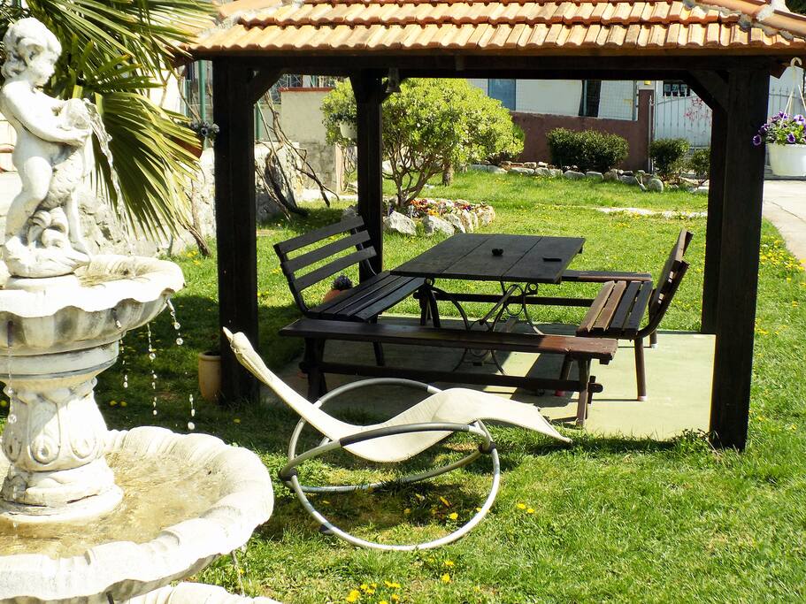 Outside Your Apartment, Relaxing, Fountain,...etc.