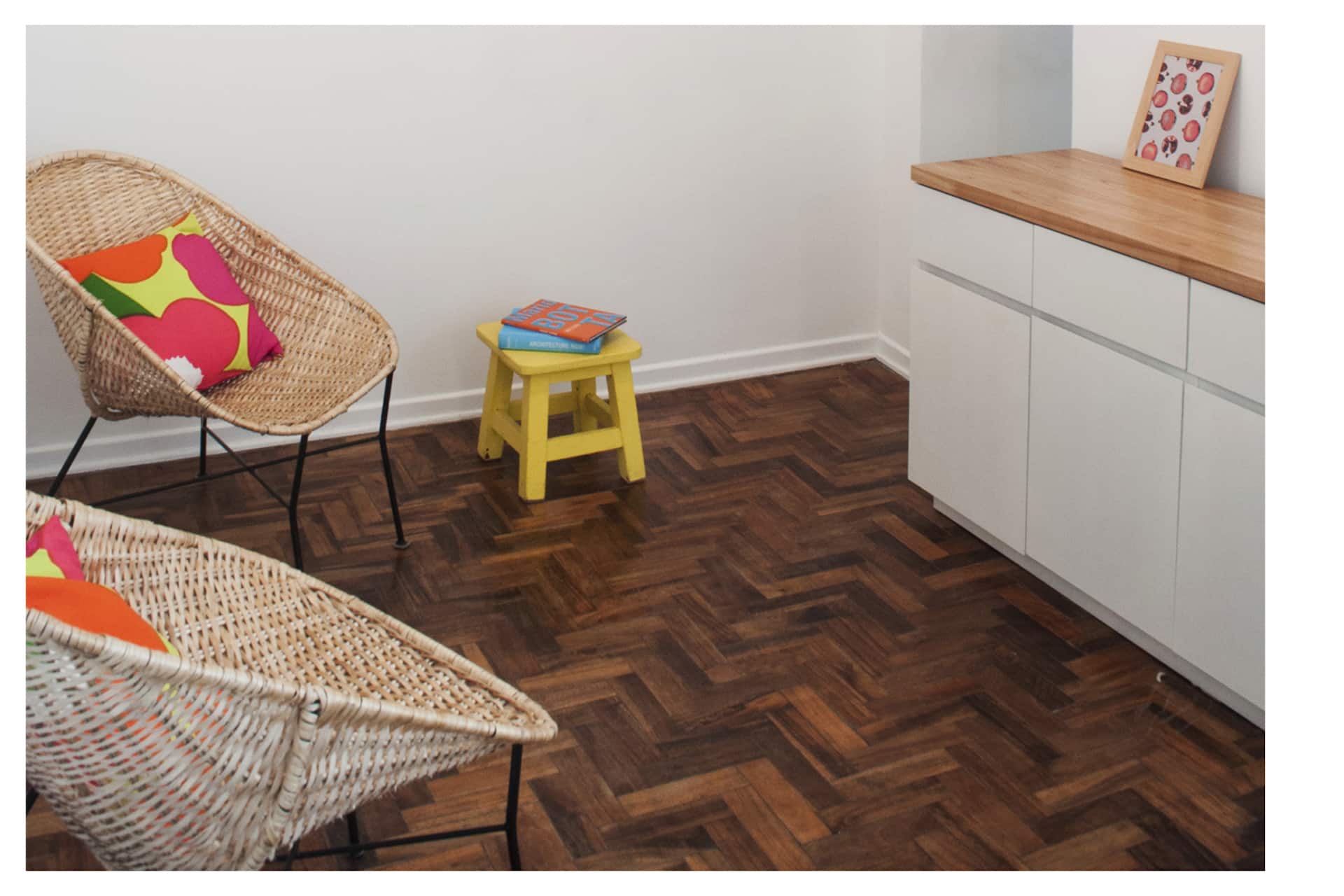 Recycled one-bedroom apartment in Palermo Chico