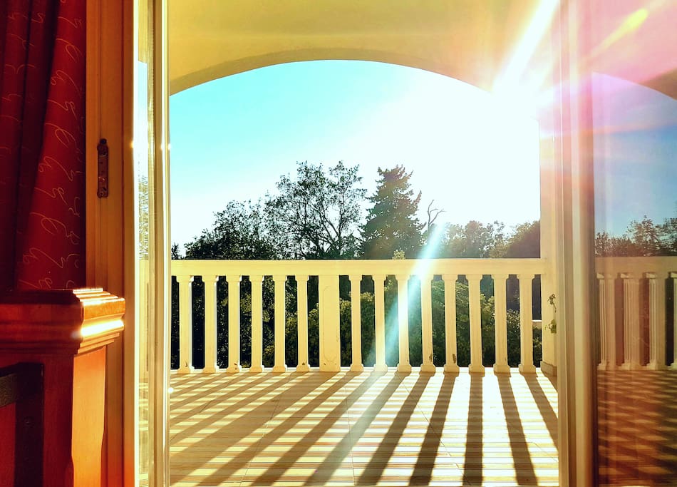 View from the bedroom