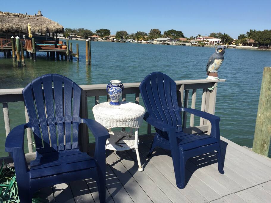 the dock