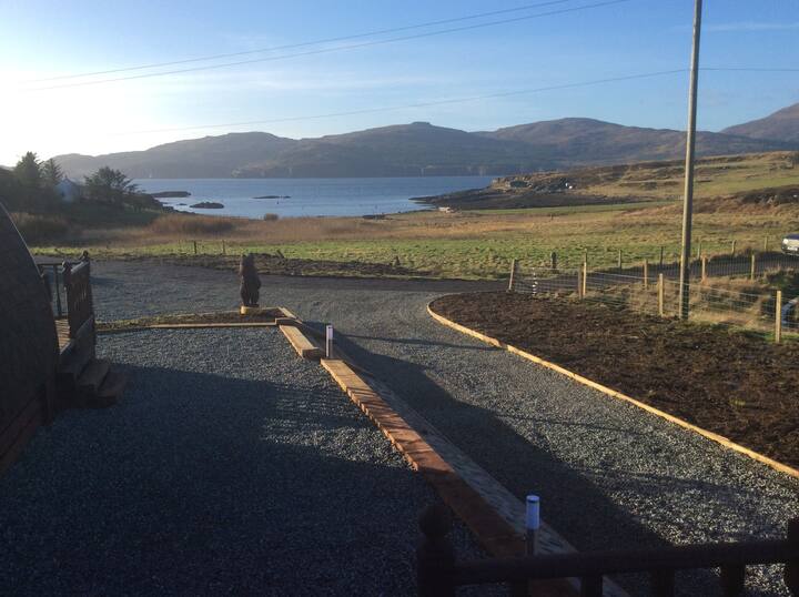 Harlosh Pods pod 2 Tiny houses for Rent in Dunvegan, Scotland