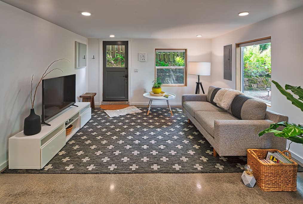 Livingroom with smart TV