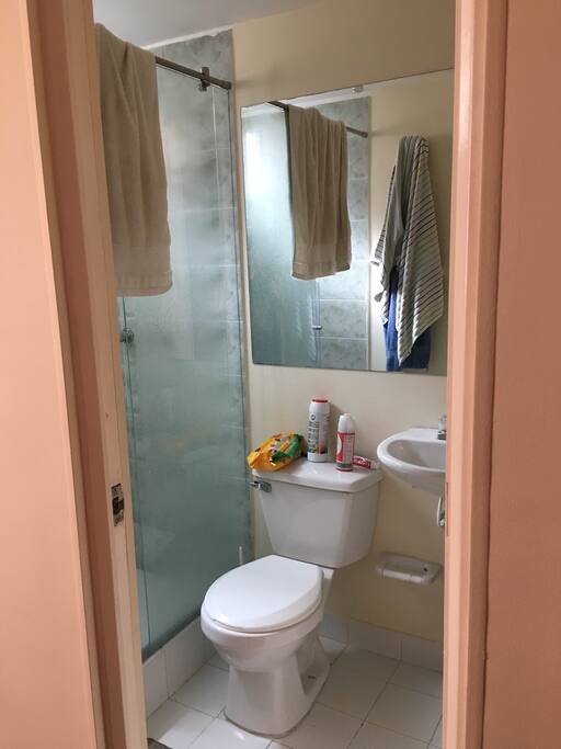 Baño privado de los huéspedes