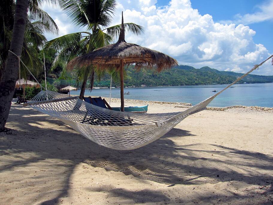 Private beach just waiting for you to snorkel... or relax!