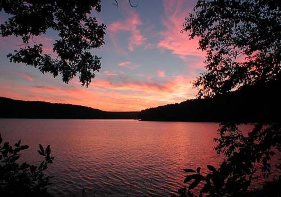 Sunset on Deep Creek