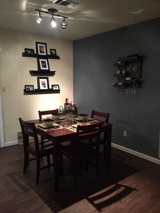 Eat in dining room