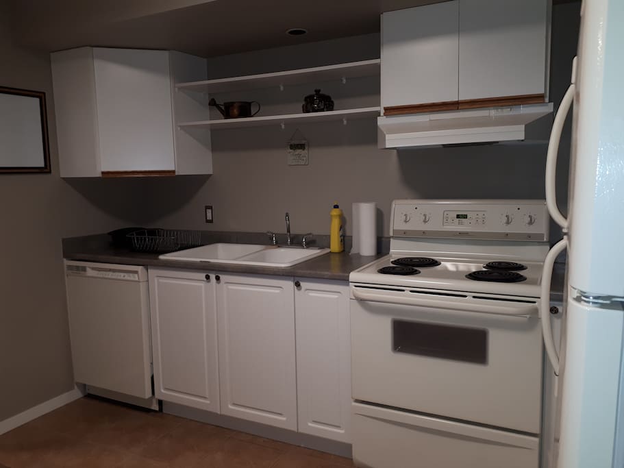 Kitchen includes dishwasher