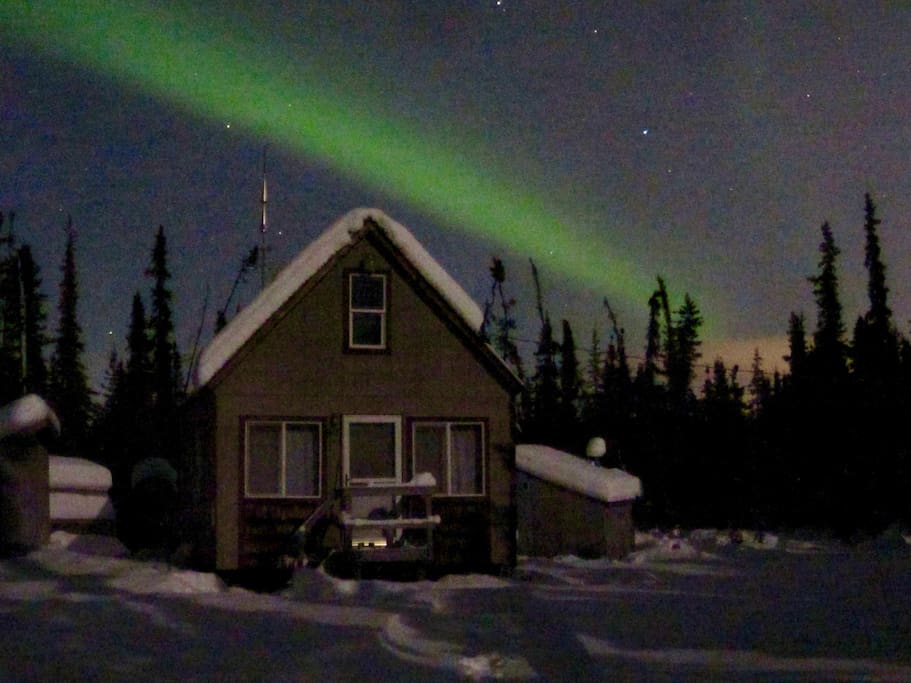 Fairbanks is in a prime location for Aurora viewing during darker months.