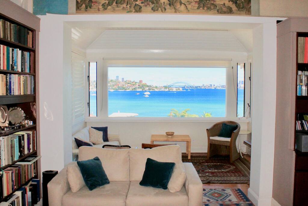 Living room with a view!