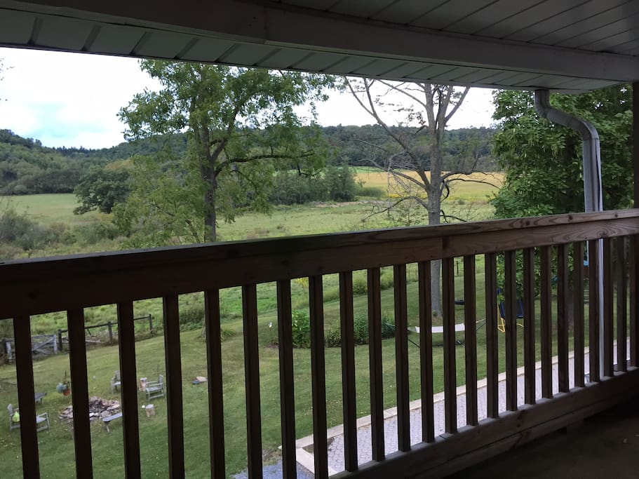 View from Guest Room Porch