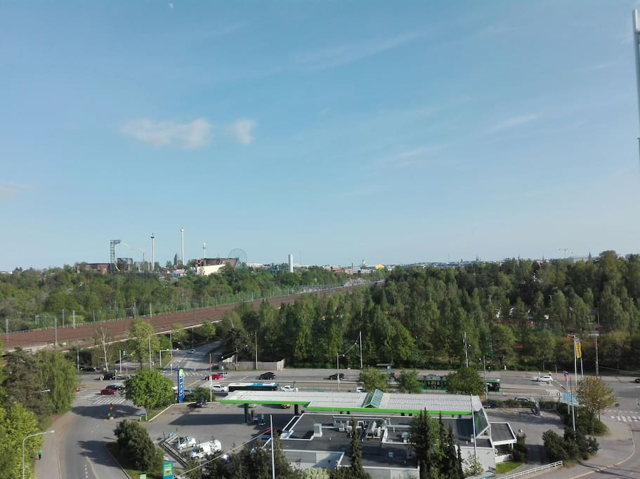 View from my home to Helsinki