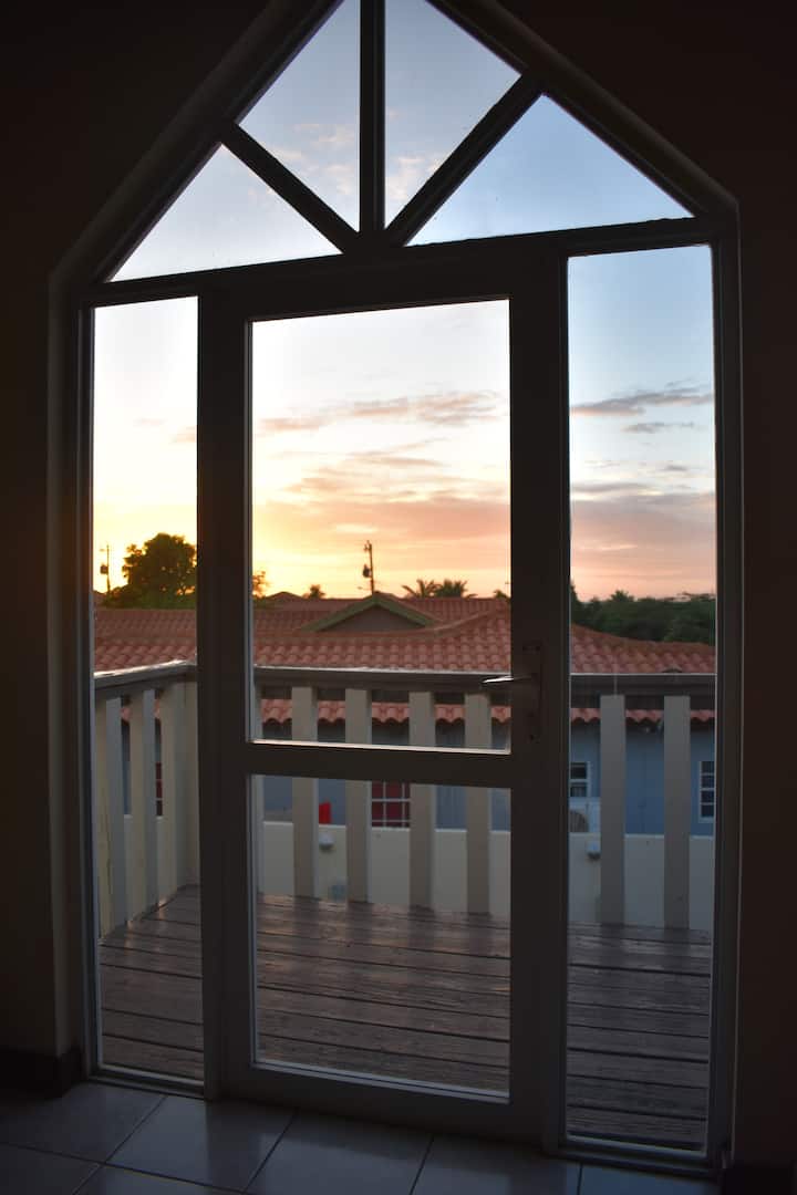 Atardecer desde el balcón