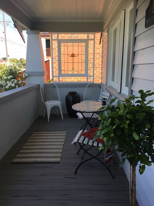 Front porch area