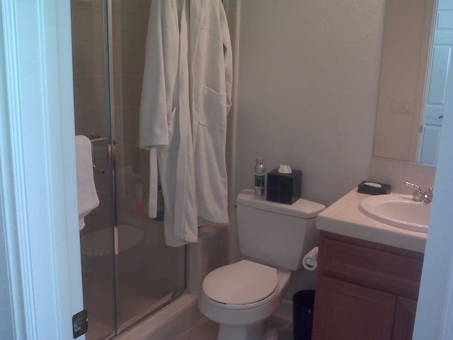 Upgraded bathroom