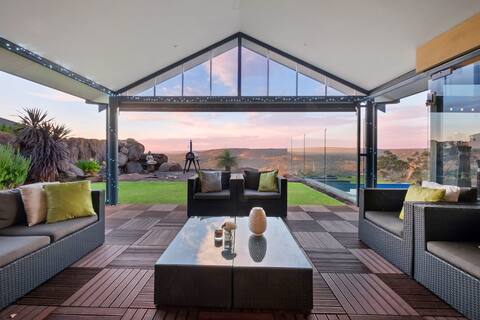 Nestled in nature, with amazing panoramic views