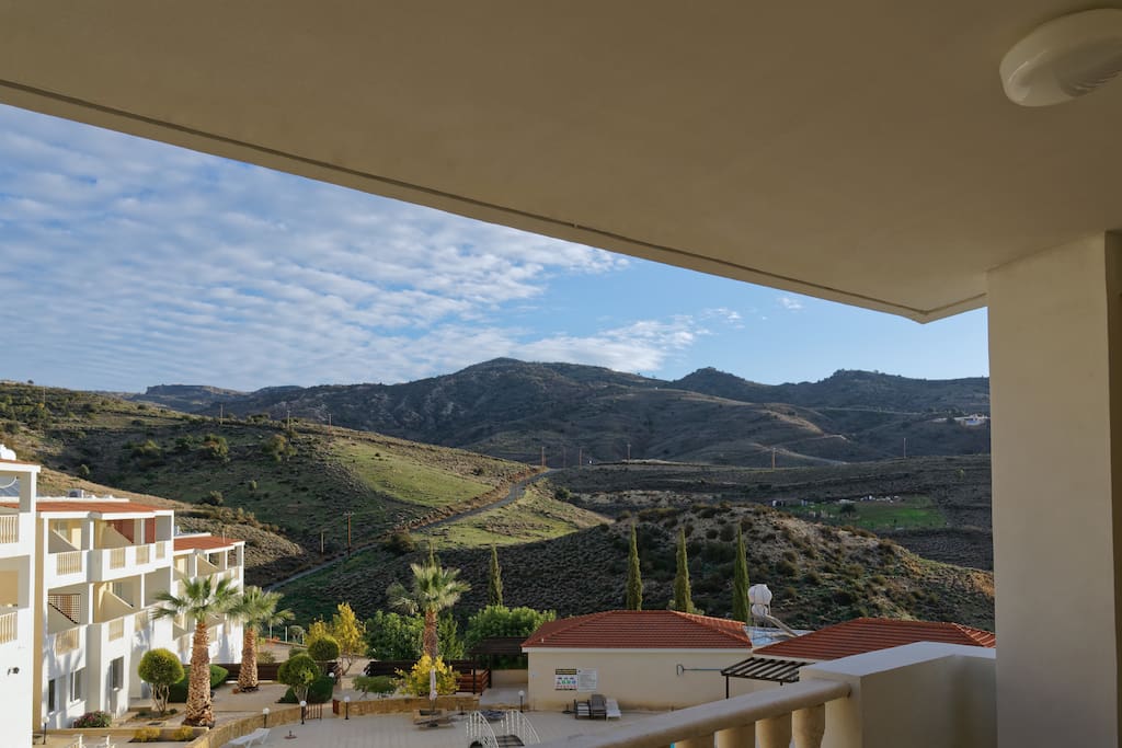 View from balcony